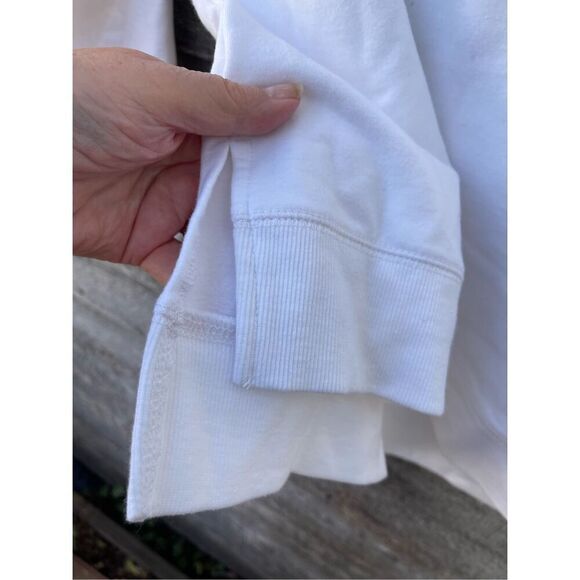 Green Tea size M  oversized fleece sweatshirt. - Picture 5 of 7